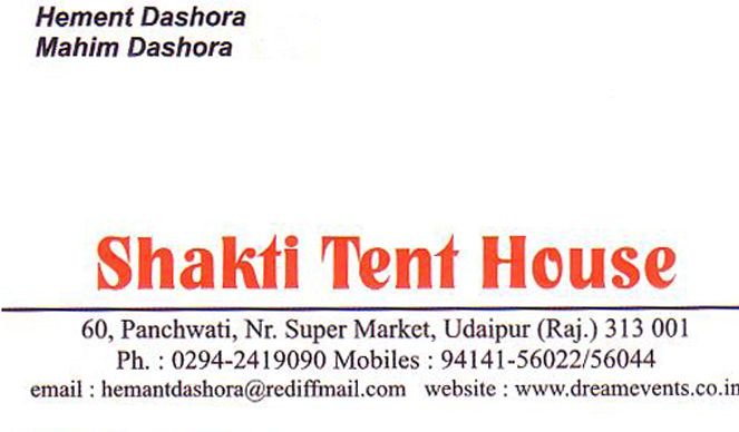 Shakti Tent House